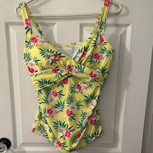 Lands End Sweetheart Tankini Top